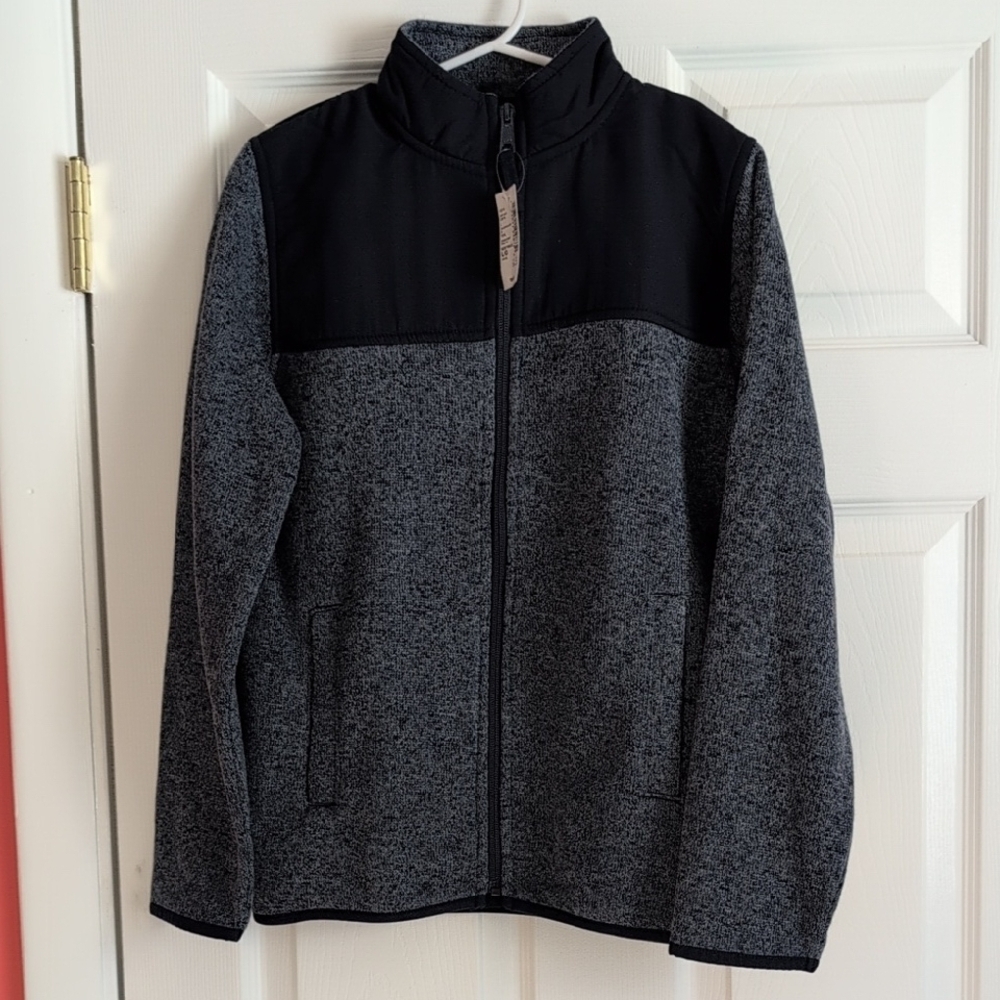 Place Blue Boys Zip-Up Fleece Jacket NWT
